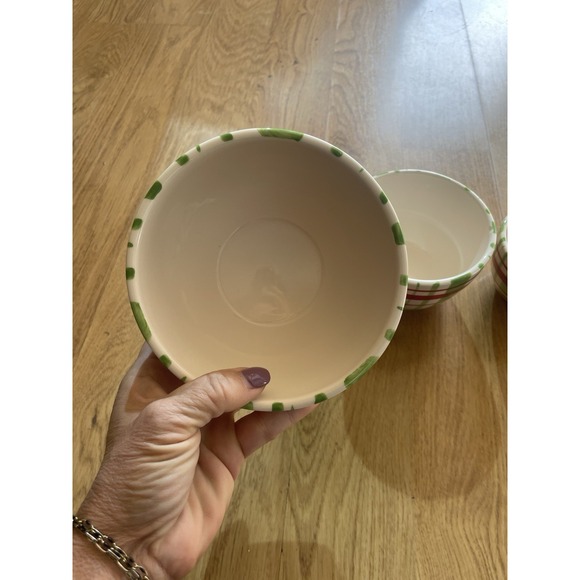 Colorful Plaid Housewares‎ International Bowl Set Serveware Multi Color - Picture 4 of 14